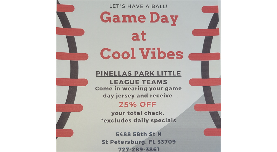 Game Day at Cool Vibes